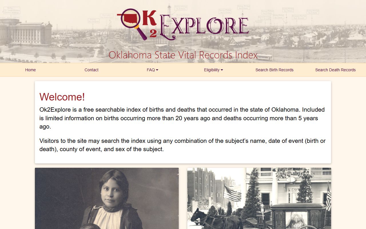 Oklahoma historical vital records search, a contrast to Love County marriage and divorce records